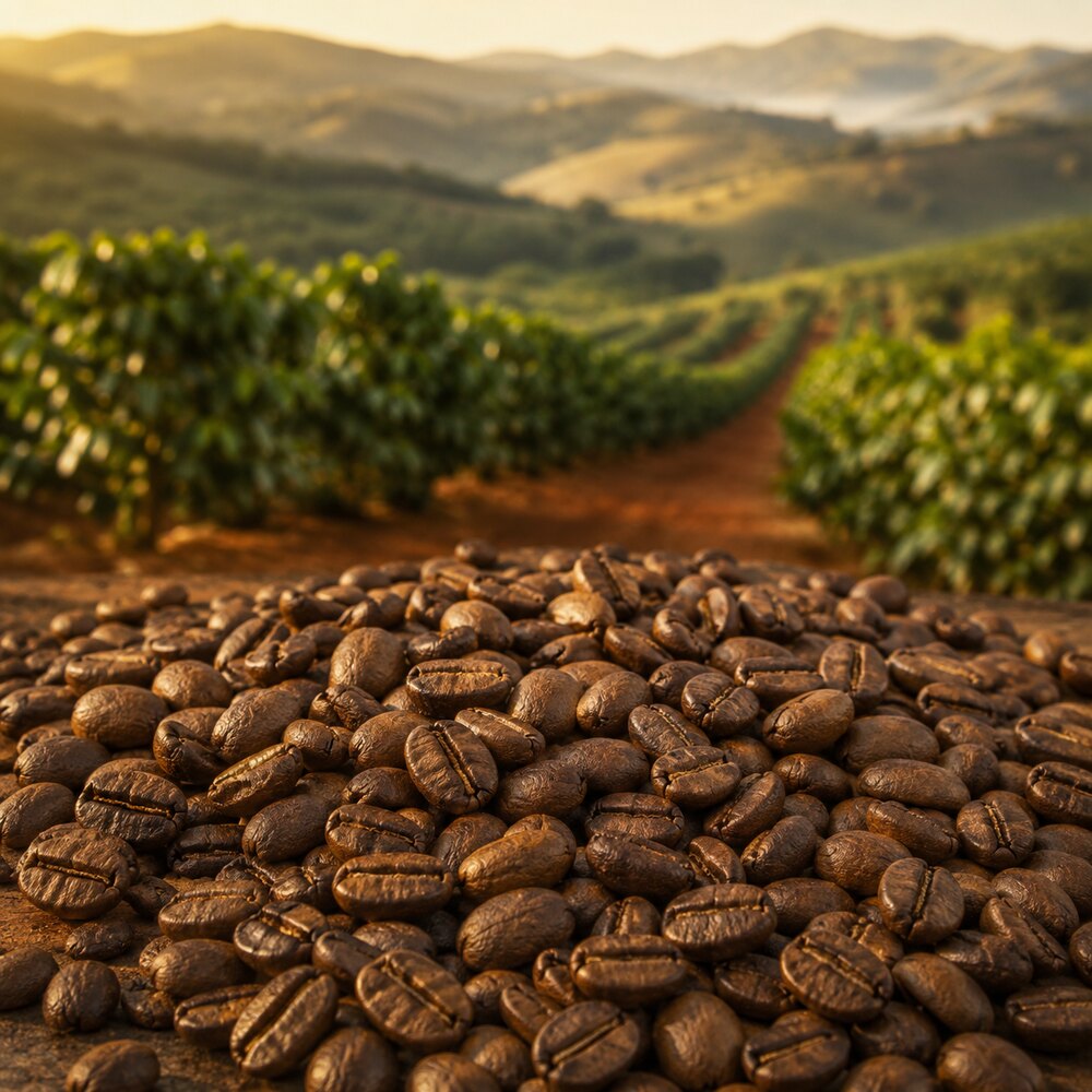Barrel & Bloom Coffee Brazil coffee beans