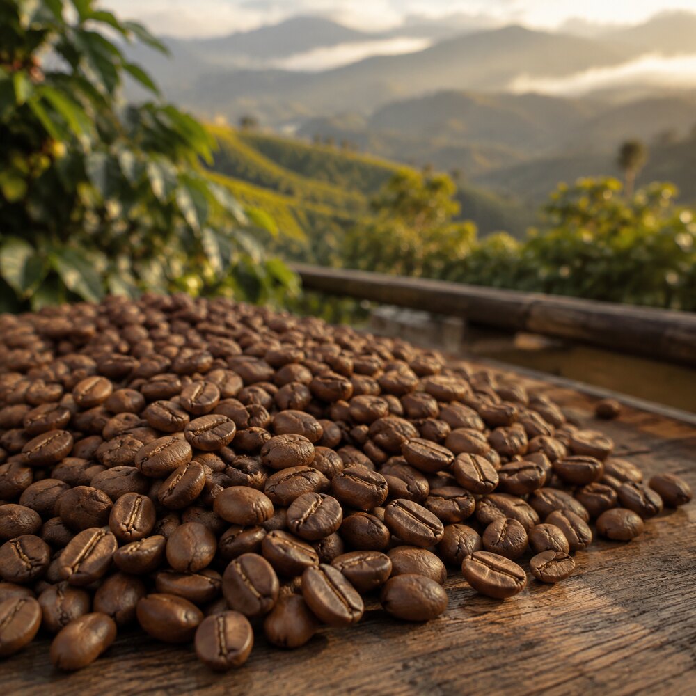 Barrel & Bloom Coffee Colombian coffee beans