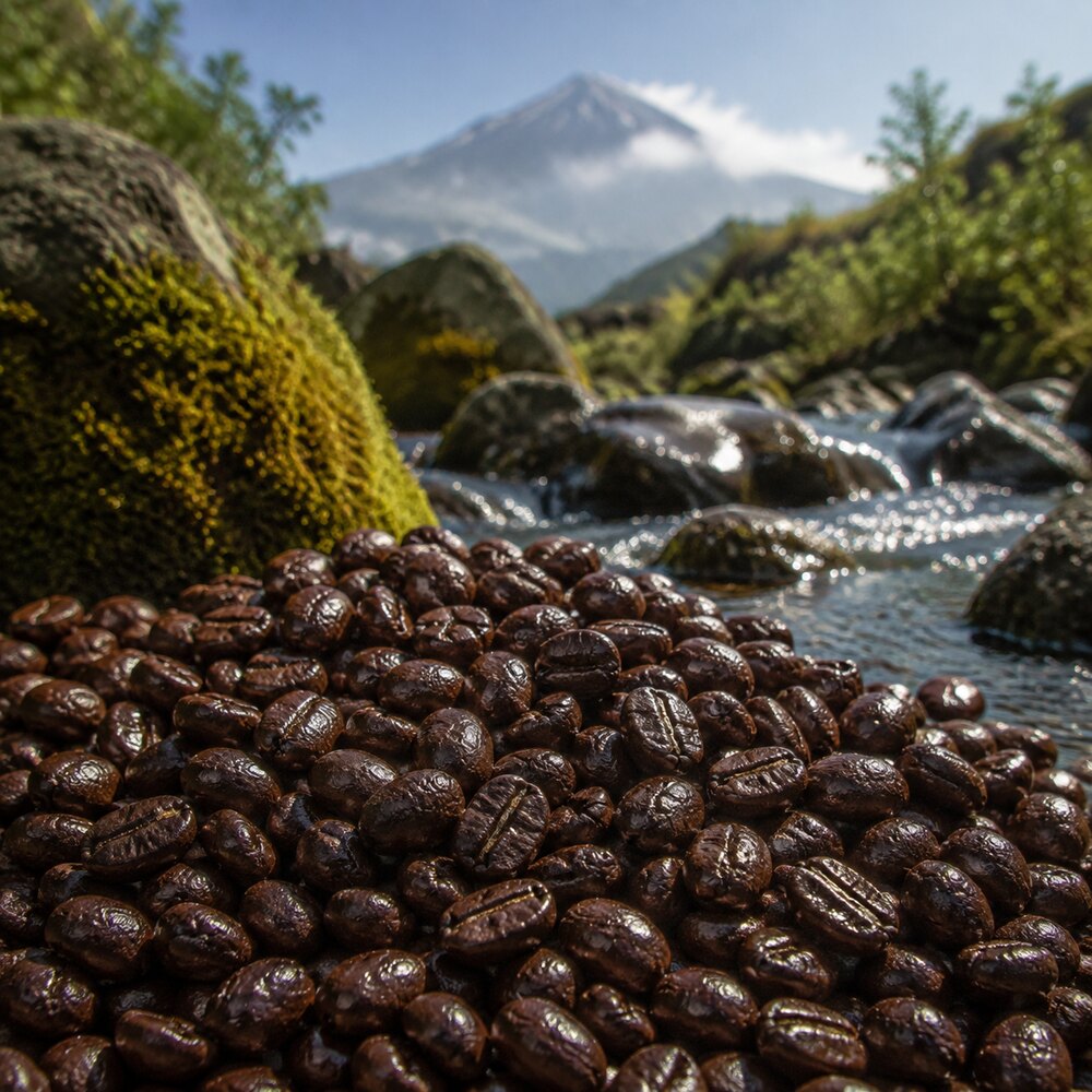 Afterglow Decaf coffee beans and ground coffee from Barrel & Bloom Coffee