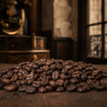 Fireside coffee beans and ground coffee from Barrel & Bloom Coffee